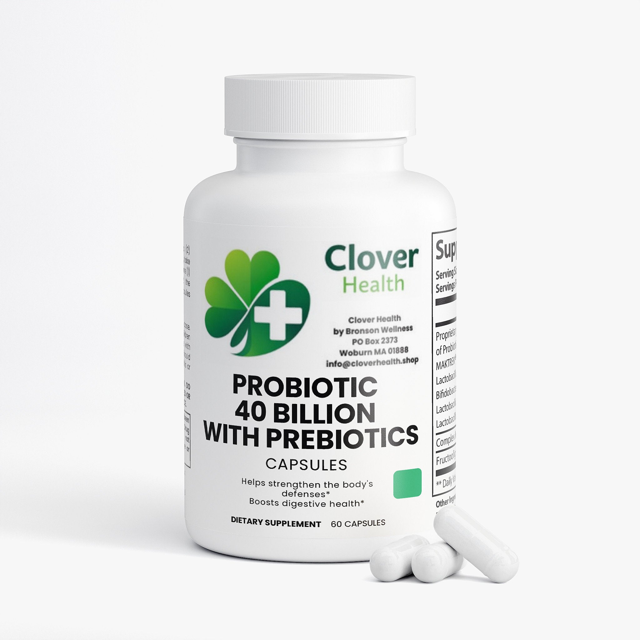 Probiotic 40 Billion with Prebiotics
