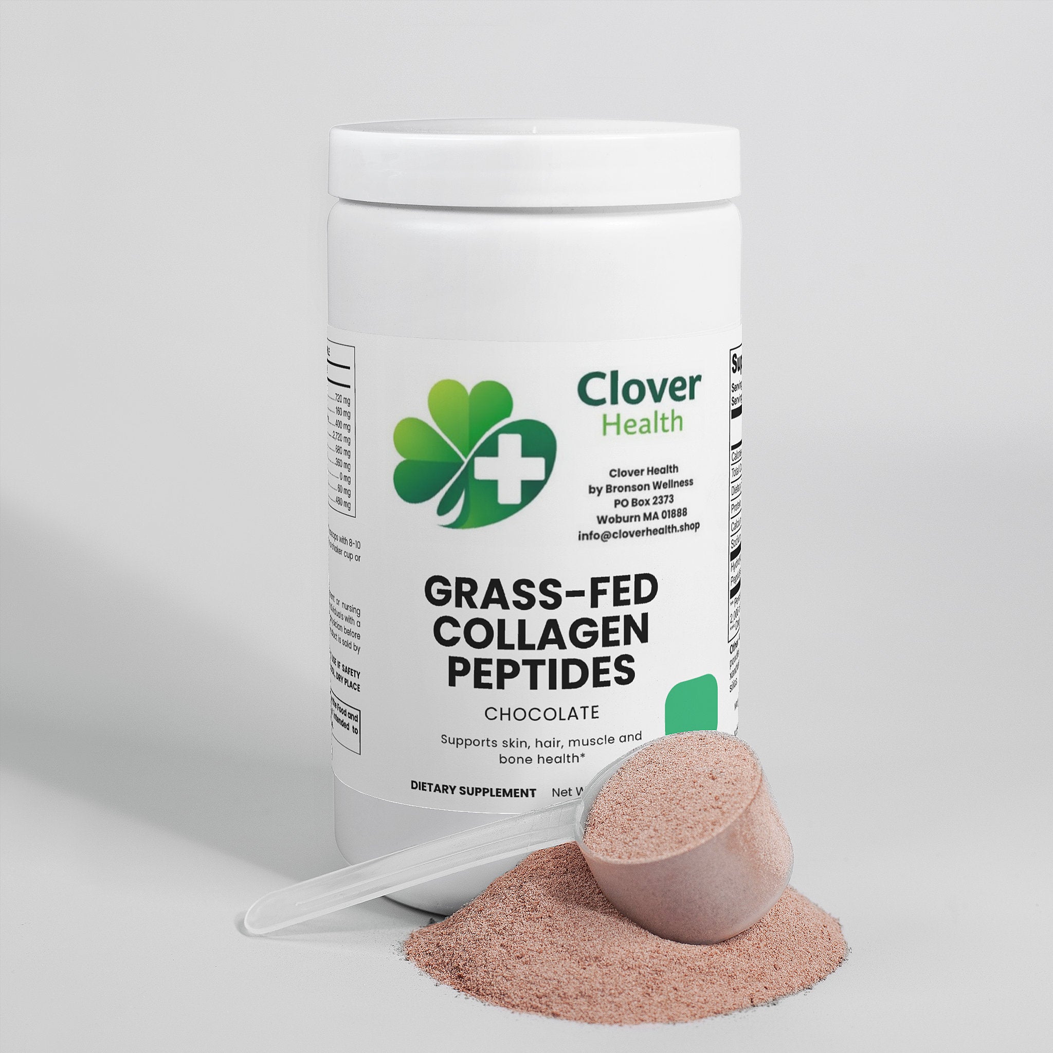 Grass-Fed Collagen Peptides Powder (Chocolate)