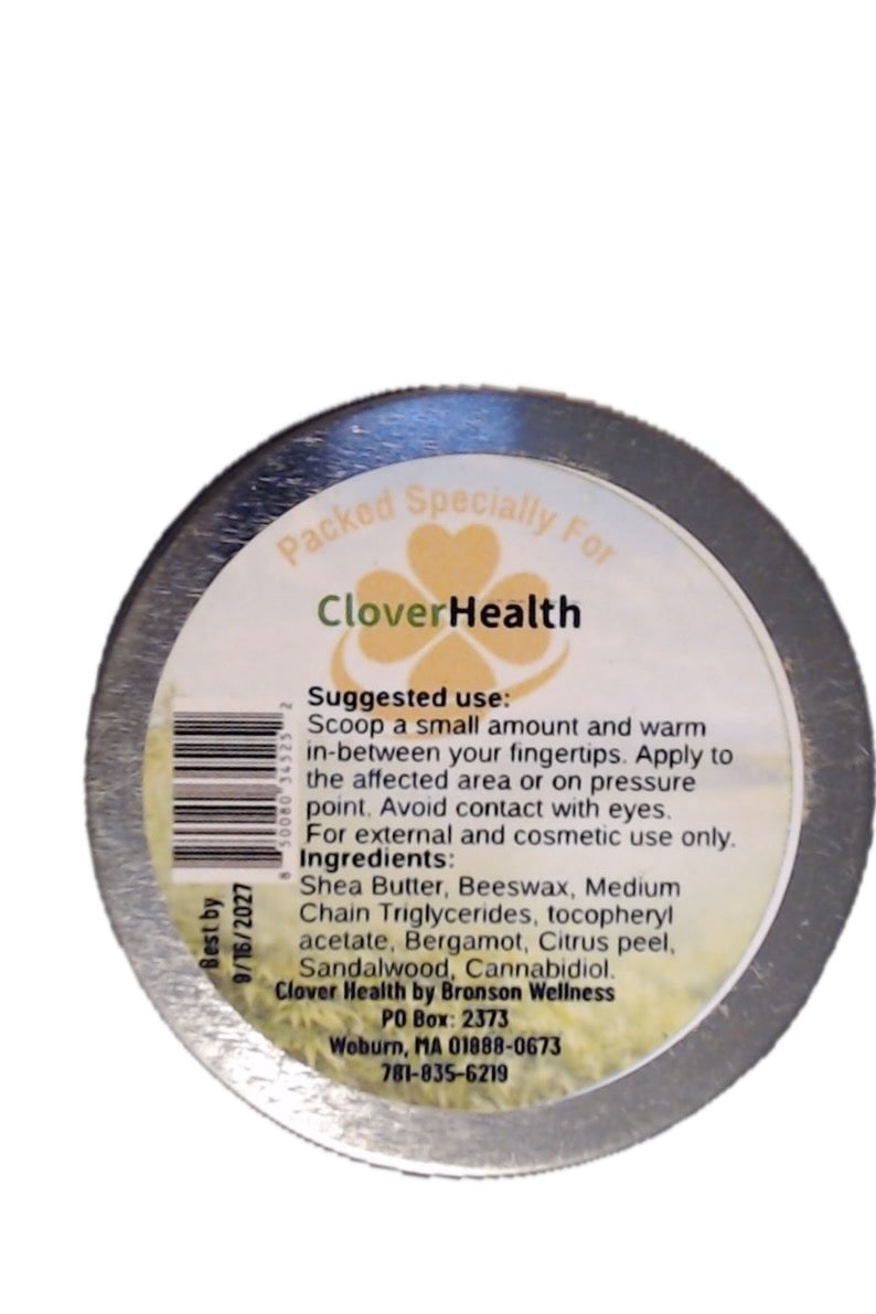 CBD Balm - Bergamot - 2500 mg Full Spectrum